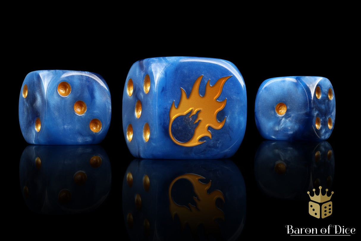 BaronOfDice Dice Twin Meteors 16mm Dice