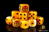 BaronOfDice Dice Universal Peace, Ochre, 16mm Dice