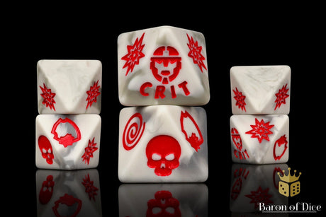 BaronOfDice Dice Watchers, D8 Dice Set