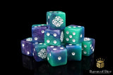 BaronOfDice Dice x25 Count Mountain Treasure, Square 16mm Dice