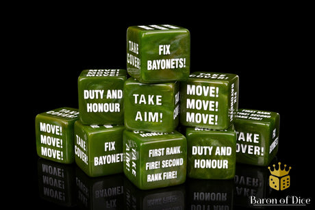 BaronOfDice Dice x25 Dice Guard Order Dice Set, 16mm