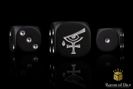 BaronOfDice Dice x25 Dice / Round Corner / 16mm Standard Eye of Isha, Dice