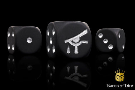 BaronOfDice Dice x25 Dice / Round Corner / 16mm Standard Eye of Isha, Dice