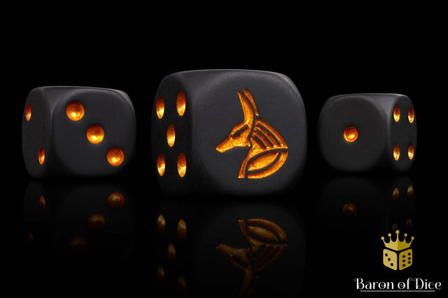 BaronOfDice Dice x25 Dice / Round Corner Anubis Dice