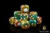 BaronOfDice Dice x25 Dice / Round Corner Aztec 16mm Dice 2