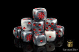 BaronOfDice Dice x25 Dice / Round Corner Chaos Demon, Red Star, Dice