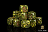 BaronOfDice Dice x25 Dice / Round Corner Diseased Dice