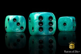 BaronOfDice Dice x25 Dice / Round Corner Ghost, Dice