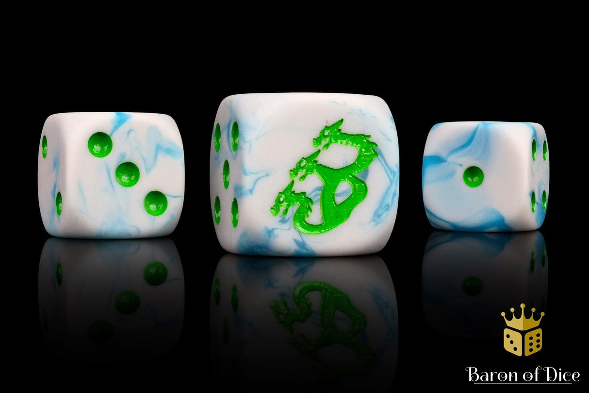 BaronOfDice Dice x25 Dice / Round Corner Hydra 2, 16mm Dice