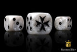 BaronOfDice Dice x25 Dice / Round Corner Knight Templars 16mm Dice