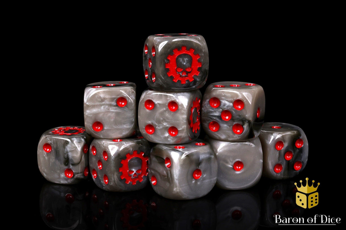 BaronOfDice Dice x25 Dice / Round Corner Machine, Dice