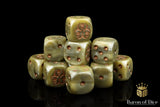 BaronOfDice Dice x25 Dice / Round Corner Murky Bog, Dice