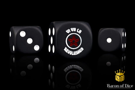 BaronOfDice Dice x25 Dice / Round Corner Orc Revolushun!, Dice