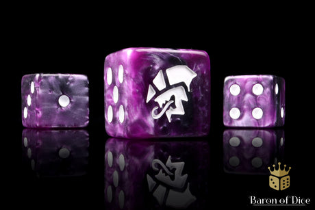 BaronOfDice Dice x25 Dice / Square Corner Alien, Dice