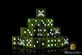 BaronOfDice Dice x25 Dice / Square Corner Jolly Orc, 16mm Dice