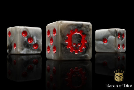 BaronOfDice Dice x25 Dice / Square Corner Machine, Dice