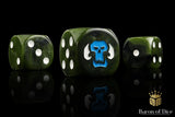 BaronOfDice Dice x25 Dice / Square Corner Orc Looters 16mm Dice