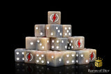 BaronOfDice Dice x50 Dice / Square Corner Armageddon Legion, 16mm Dice