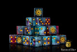 BaronOfDice Dice x50 Dice / Square Corner Cult of Knowledge 2, 16mm Dice