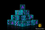 BaronOfDice Dice x50 Dice / Square Corner Dreaded Ones 16mm Dice