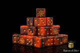 BaronOfDice Dice x50 Dice / Square Corner Tainted Knight, Red, Dice