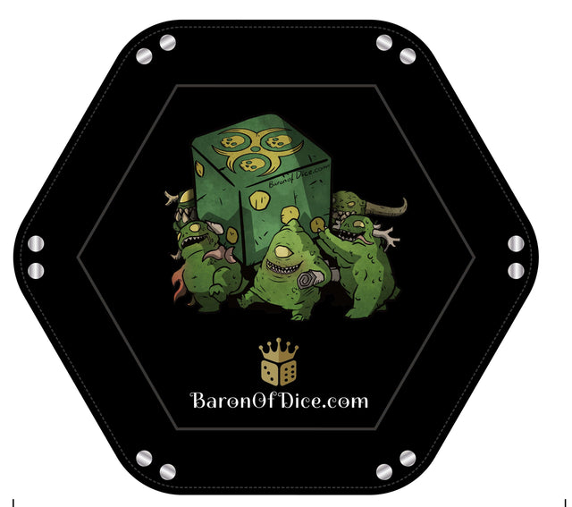 BaronOfDice Diseased Dice .Premium Dice Trays