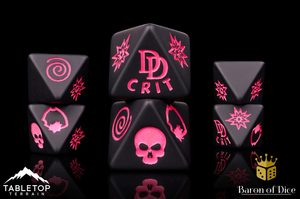 BaronOfDice Hells Kitchen, D8 Dice Set