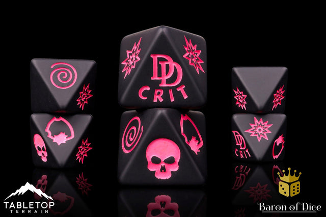 BaronOfDice Hells Kitchen, D8 Dice Set