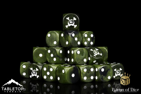 BaronOfDice Jolly Orc, 16mm Dice