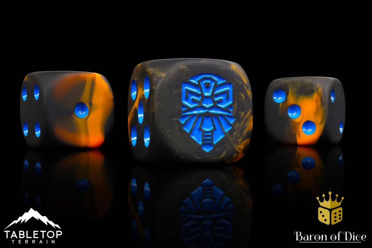 BaronOfDice Molten Lava, 16mm Dice