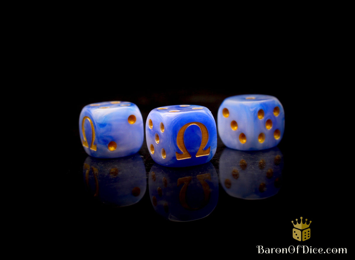 BaronOfDice Omega, Gold, Dice