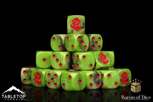 BaronOfDice Orc, OG, Red Dice