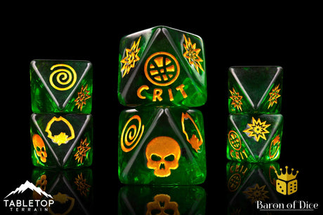 BaronOfDice Outsiders, D8 Dice Set