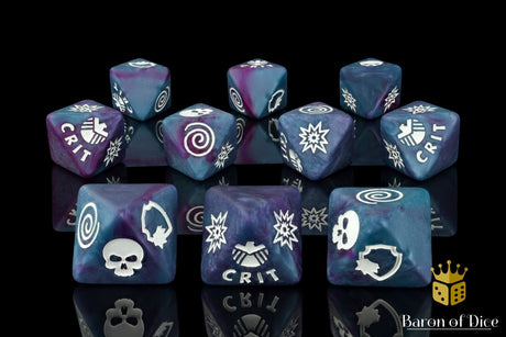 BaronOfDice Secret Collective, D8 Dice Set