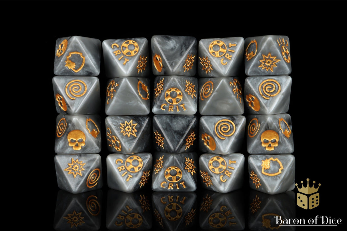 BaronOfDice The Dark Sons D8 Dice Set