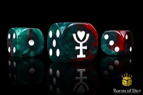 BaronOfDice x25 Dice Reincarnate 16mm Dice 2