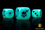 BaronOfDice x25 Dice / Round Corner Ghost, Dice