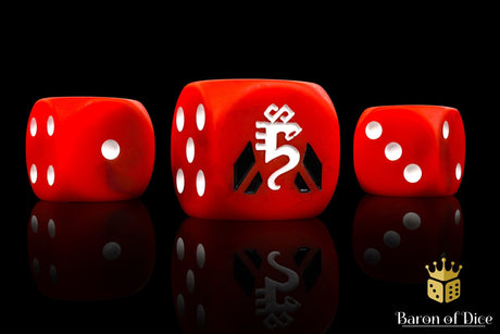 BaronOfDice x25 Dice / Round Corner Wild Riders, 16mm Dice