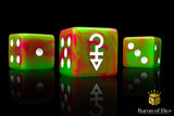 BaronOfDice x25 Dice / Square Corner Space Jesters, Dice