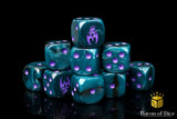 BaronOfDice x50 Dice / Round Corner Dreaded Ones 16mm Dice