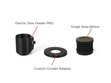 CremaLoop Coffee Grinder Upgrade With Single Dose Bellow Electric Slow Feeder PRO - Custom Order