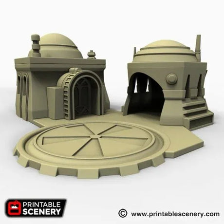 Tabletop Terrain Building Droid Yard - Star Wars Legion Building