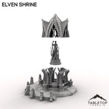 Tabletop Terrain Building Elven Shrine