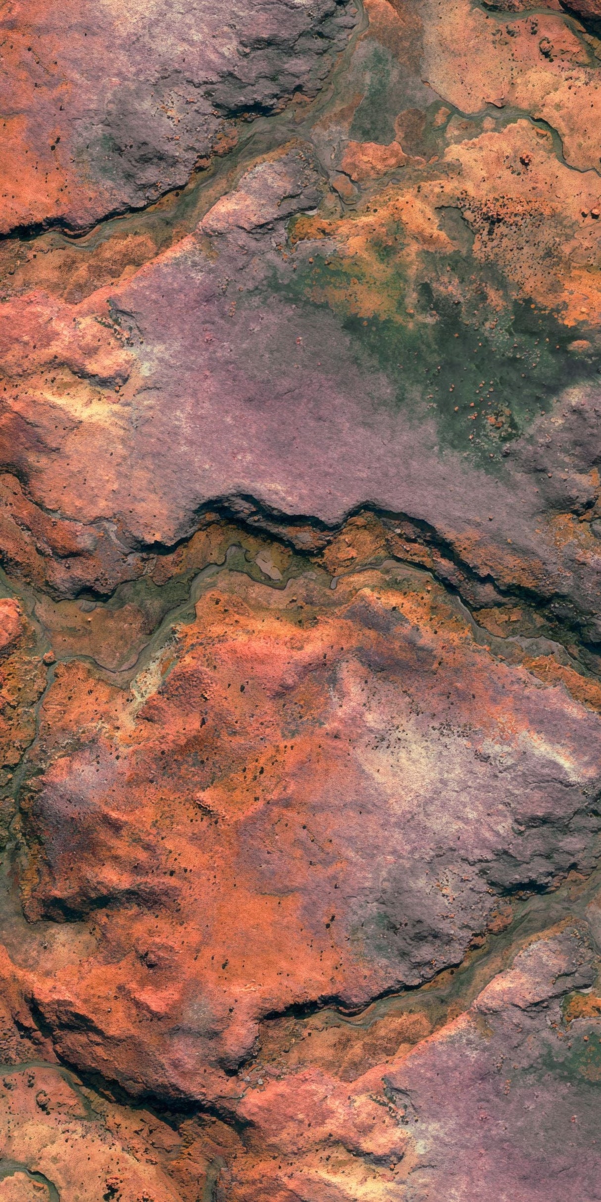Fortress Miniatures and Games Mat Area of Operations Battlemat: 6'x3' Ice & Red Planet