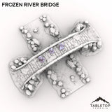 Tabletop Terrain Terrain Frozen River Bridge
