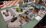 Gray Matter Gaming Gaming Mat 36x36 Modern City 1 - Neoprene Battle Mat with Bag