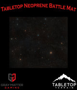 Gray Matter Gaming Gaming Mat 36x36 Starfield - Neoprene Battle Mat - X-Wing, Armada, Battlefleet Gothic, Space, Starships