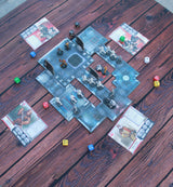 Gray Matter Gaming Gaming Mat 36x36 Tavern Table - 36" x 36" Board Game Mat with Bag