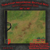 Gray Matter Gaming Gaming Mat 36x48 Traveler's Road - Neoprene Battle Mat with Bag