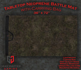 Gray Matter Gaming Gaming Mat 36x72 Dread Marsh - Neoprene Battle Mat with Bag